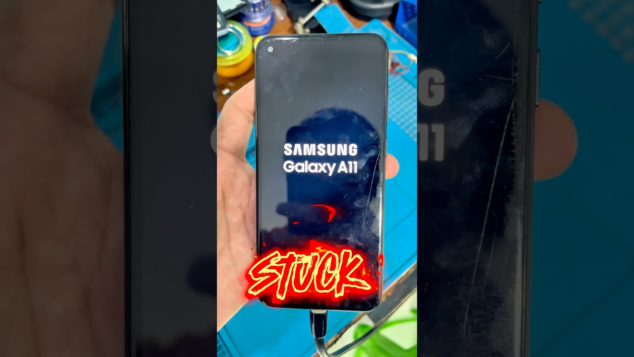 Samsung A11 завис на логотипе Samsung Проблема #решение