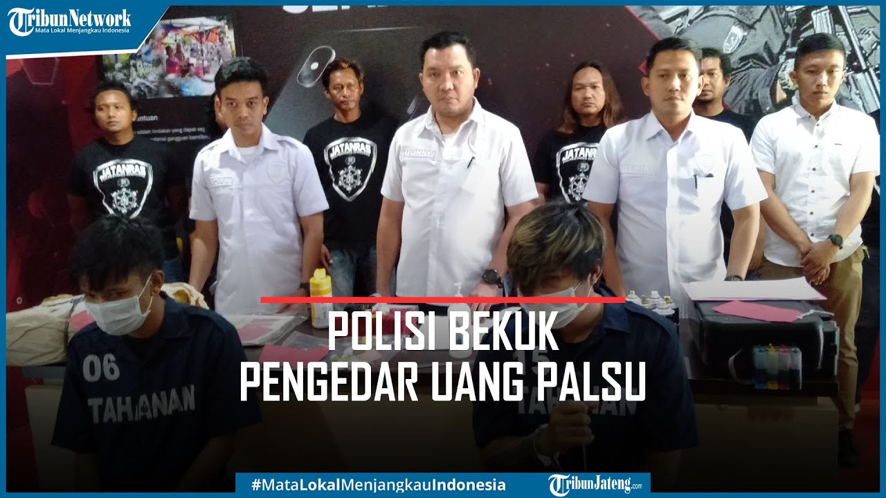 Warga Semarang Pengedar Uang Palsu Dibekuk, Pelaku Untung Rp 40 Juta