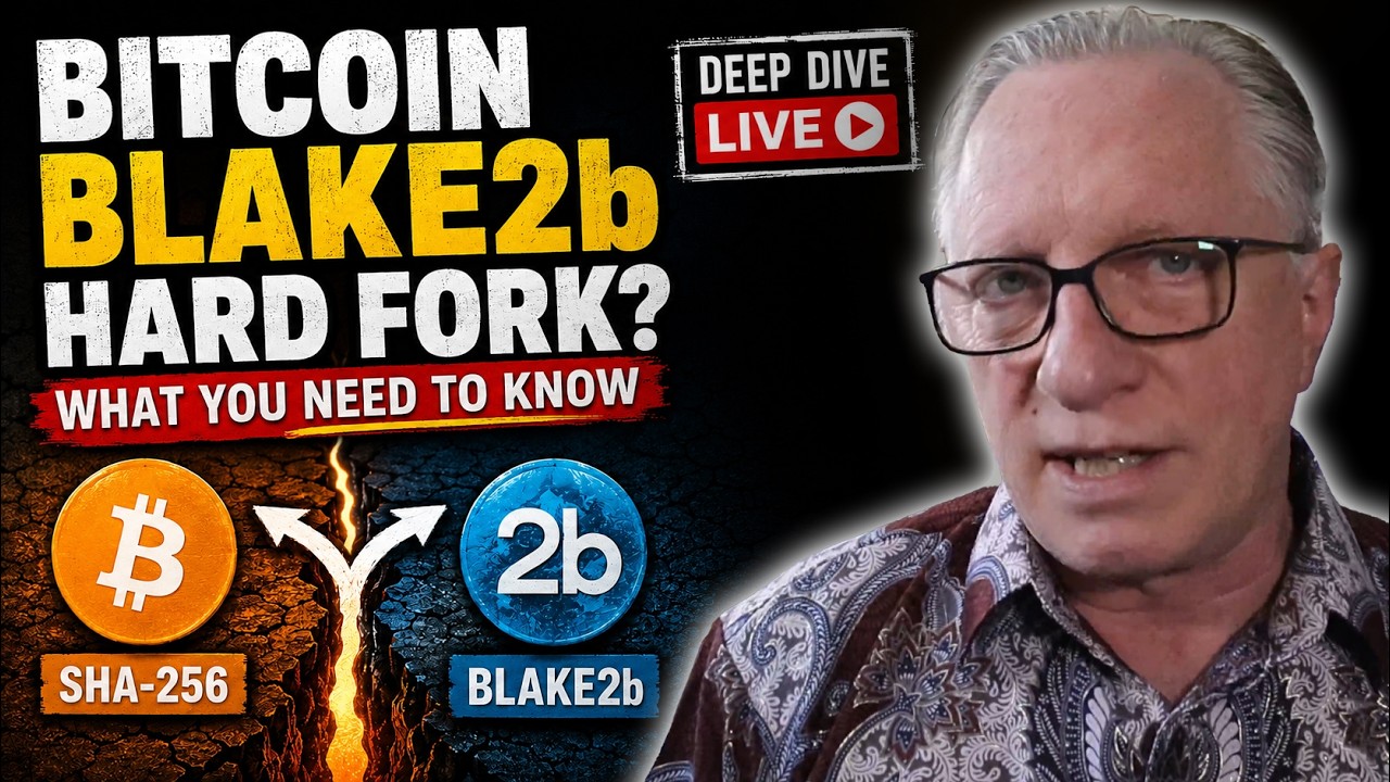 Bitcoin BLAKE2b Hard Fork Explained &mdash; What&rsquo;s Really Happening? | Live CryptoDad Q&A