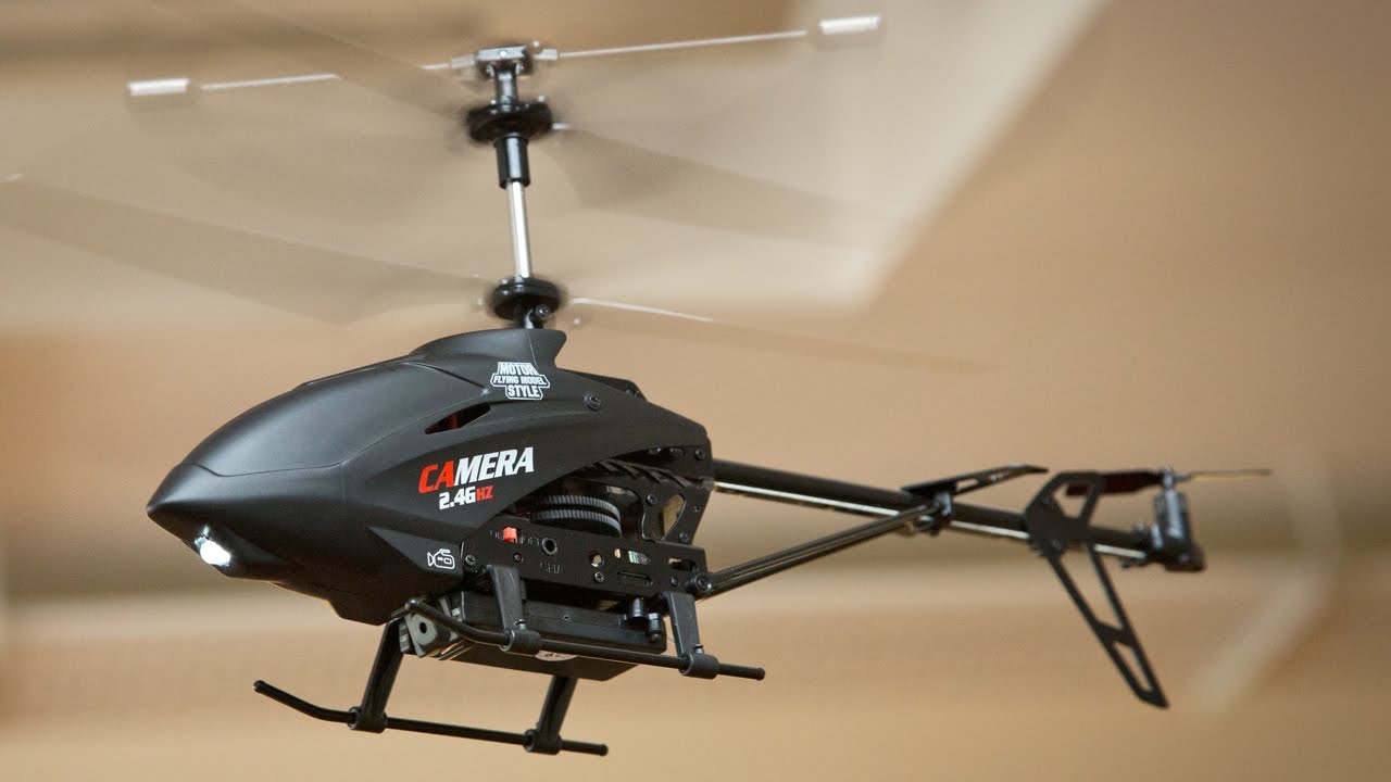 HeliPal.com - UDI U13A Mini Spy Helicopter w/Gyro Test Flight