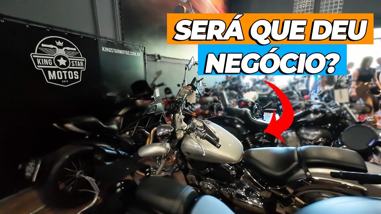Fui analisar uma Drag Star para um inscrito na King Star em Indaiatuba