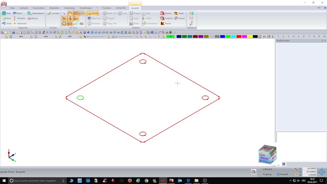 3. 2D in 3D umwandeln MegaCAD für Anfänger