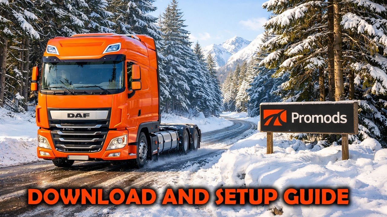 How to Download and Setup Promods 2.81 for ETS2 1.58