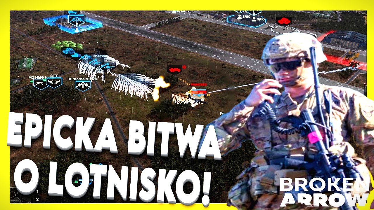 Невероятно МОЩНЫЙ ОБСТРЕЛ – Воздушный десант! | Broken Arrow