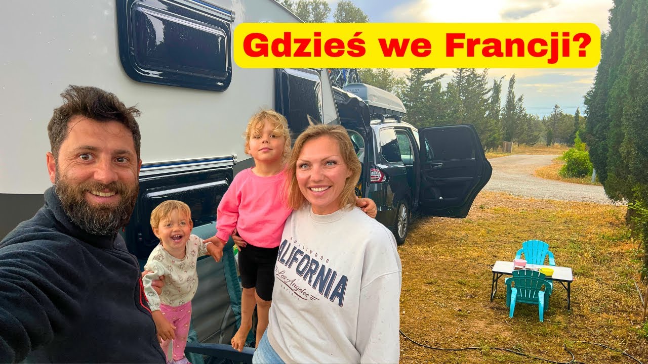Żegnamy Hiszpanię z przyczepą kempingową. Pierwszy kemping we Francji