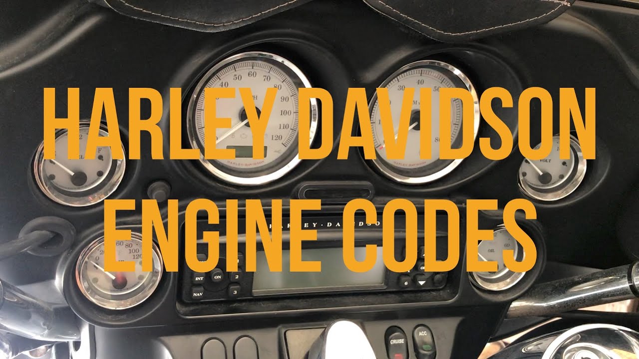 Как проверить коды ошибок двигателя Harley Davidson.