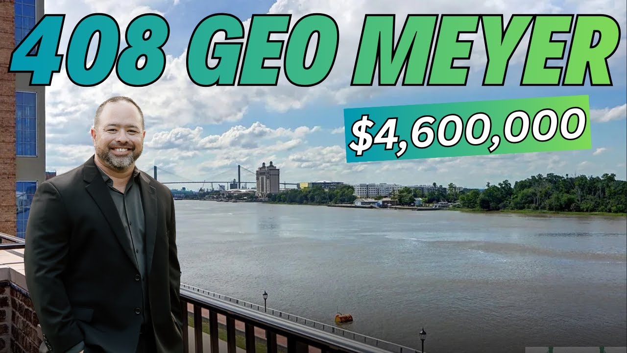 Million Dollar Homes in Savannah | 408 Geo Meyer Avenue in Savannah's Exclusive Upper East River