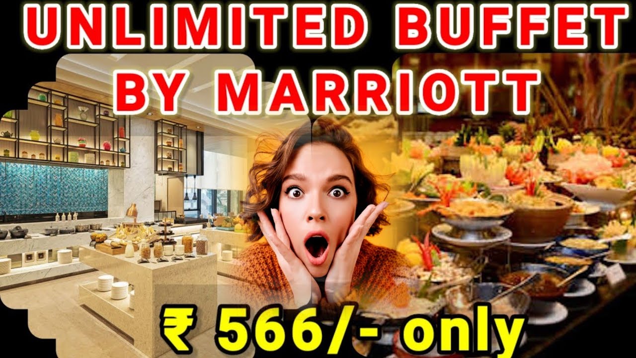 Unlimited Veg + Non-Veg Buffet | 5 Star quality at Rs 566/-  only | Mado Mado Fairfield by Marriott