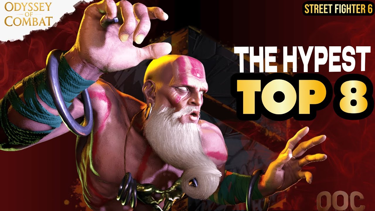 INSANE Street Fighter 6 TOP 8: Crazy Combos, Hype Moments, and GODLIKE Plays!🔥