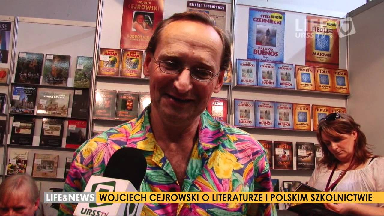 [ URSS TV ] Wojciech Cejrowski - o książkach i polskim szkolnictwie - wywiad