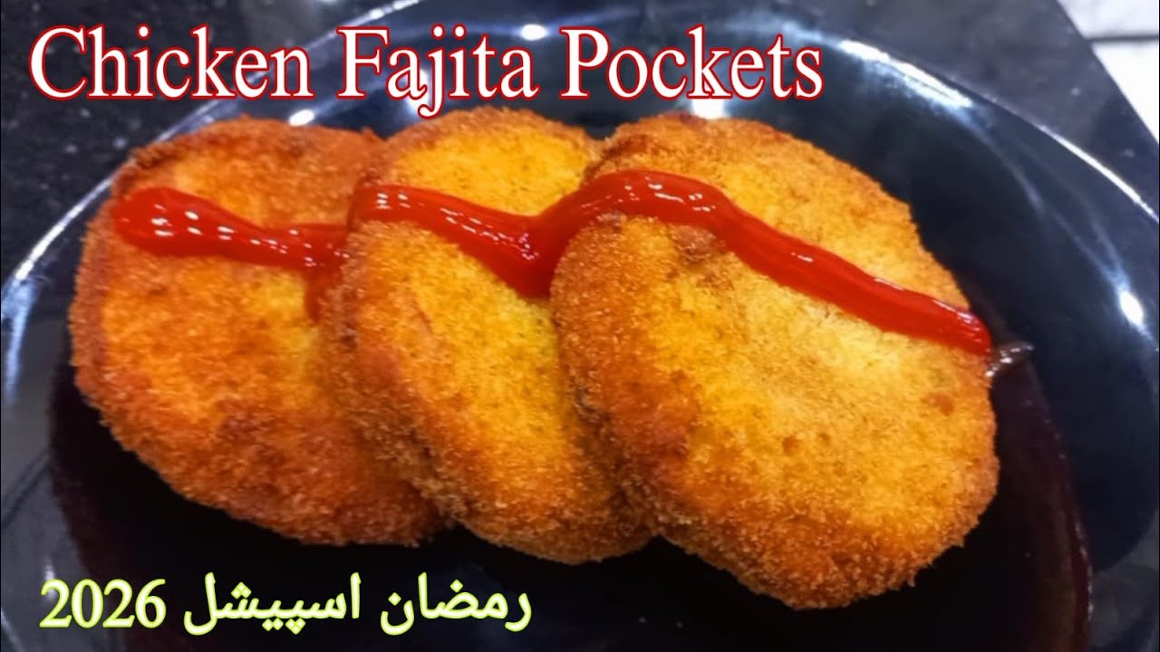 Ramadan Special EP-7 |Tandoori Chicken Fajita Pocket Recipe| Chicken Pockets Make & Freeze |