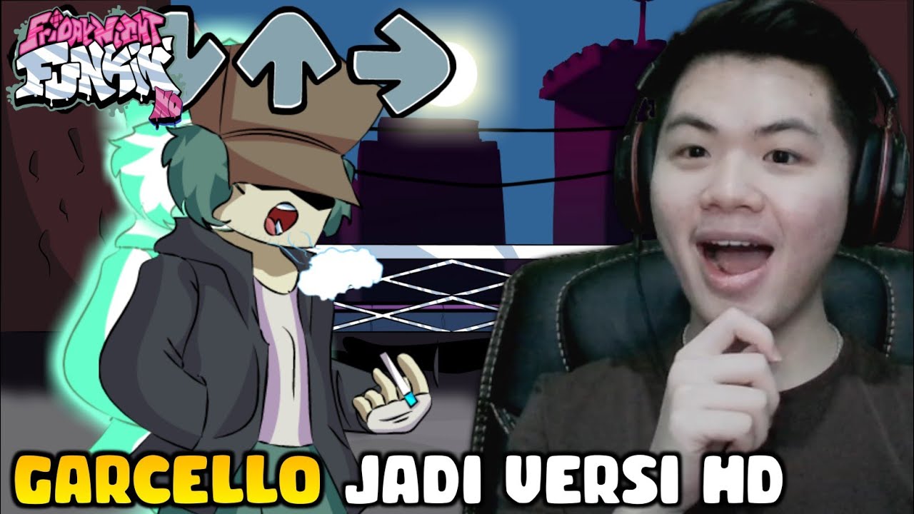 GARCELLO VERSI HD, DETAIL SAMPE KERINGATNYA!! | Garcello HD - Friday Night Funkin
