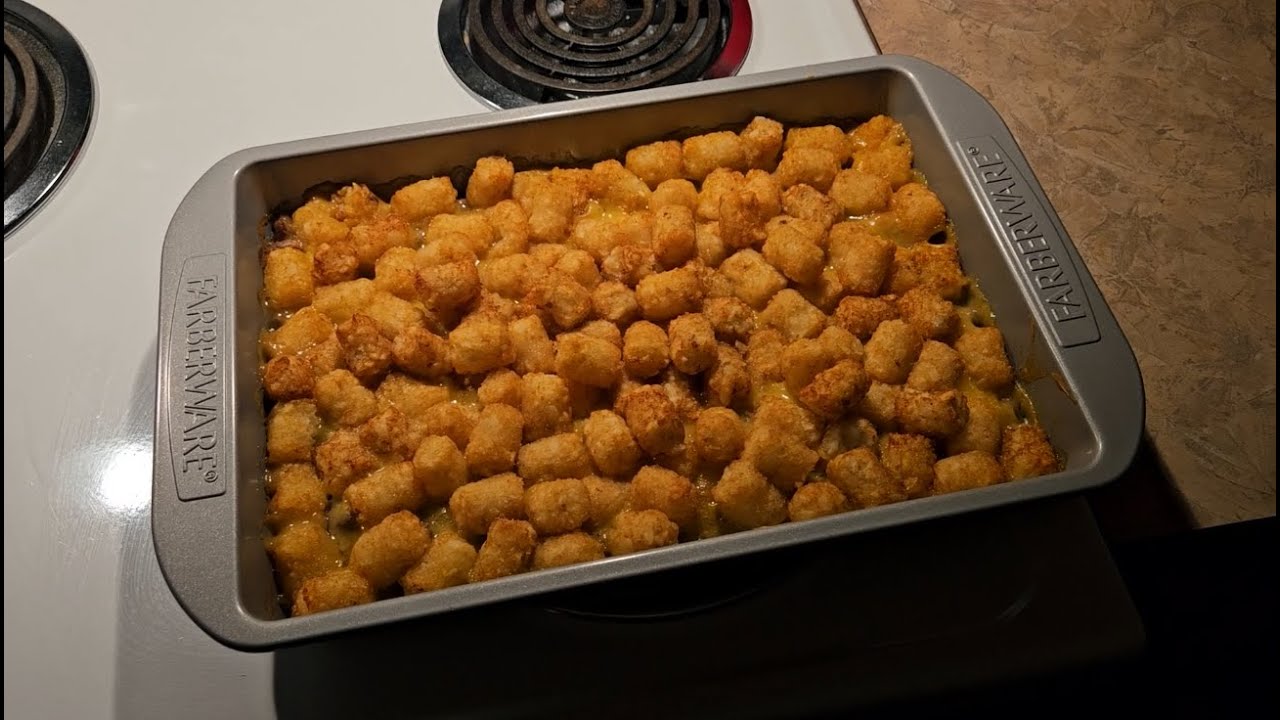 How to make Tater-Tot Casserole