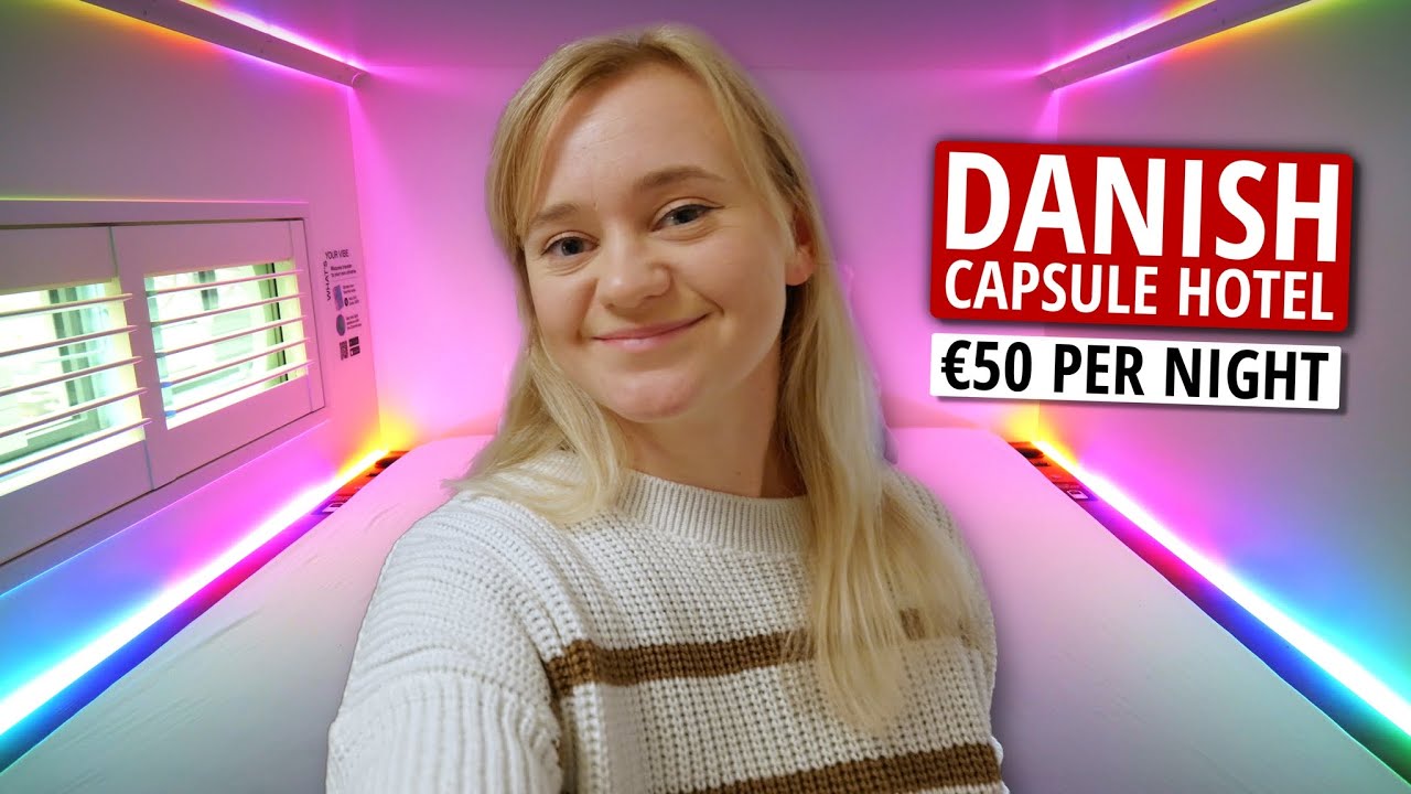 Staying in a DANISH CAPSULE HOTEL (for Couples) + Full City Tour