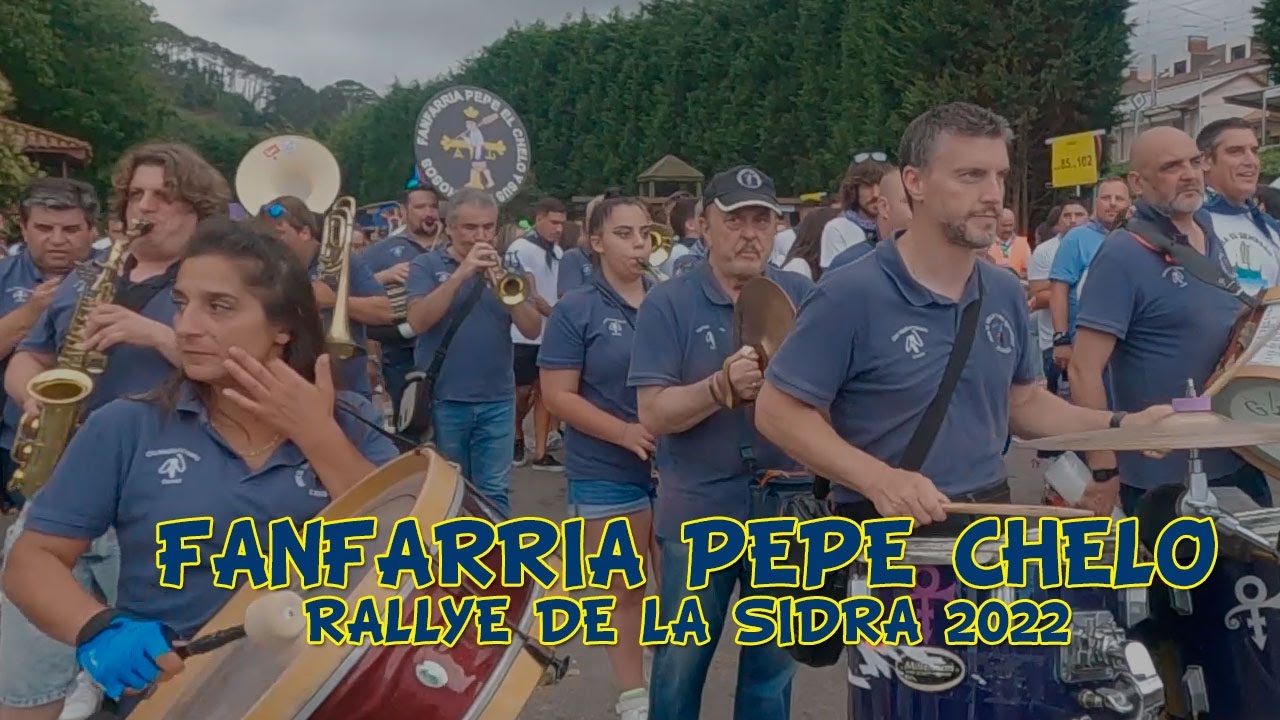 Fanfarria Pepe Chelo y sus marchosos - Rallye de la Sidra - #Candas2022