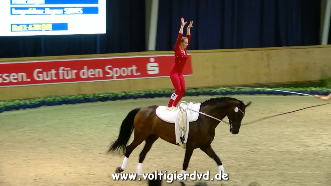 Annemie Szemes - Damen 19 - DJM Voltigieren Aachen 2017