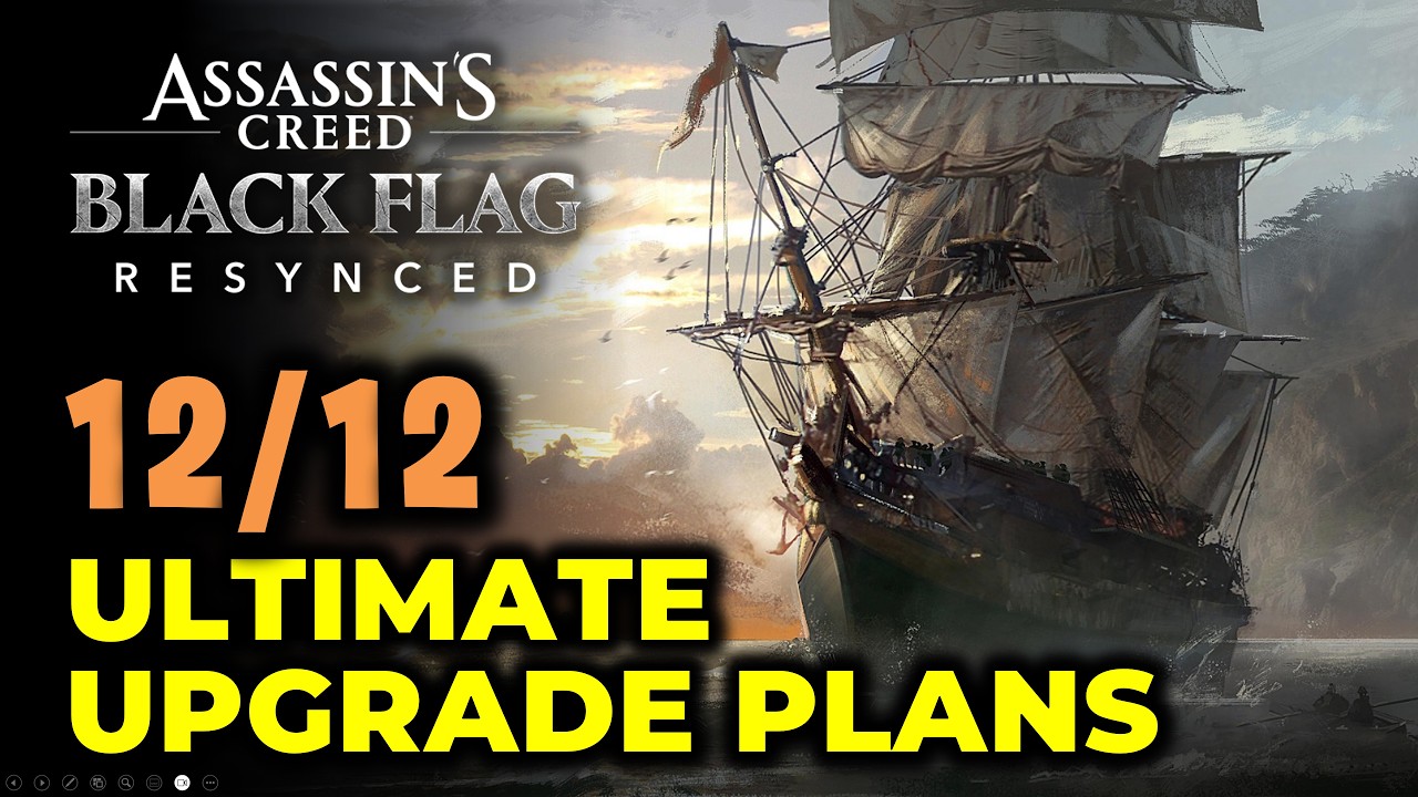 All 12 Ultimate Upgrade Plan Locations | Assassin's Creed Black Flag Resynced