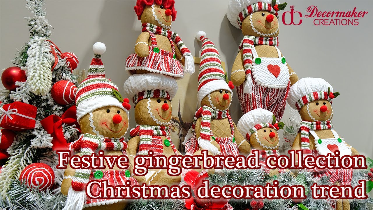 Hottest home decor of 2025 Christmas decoration trend: The Magic of Gingerbread