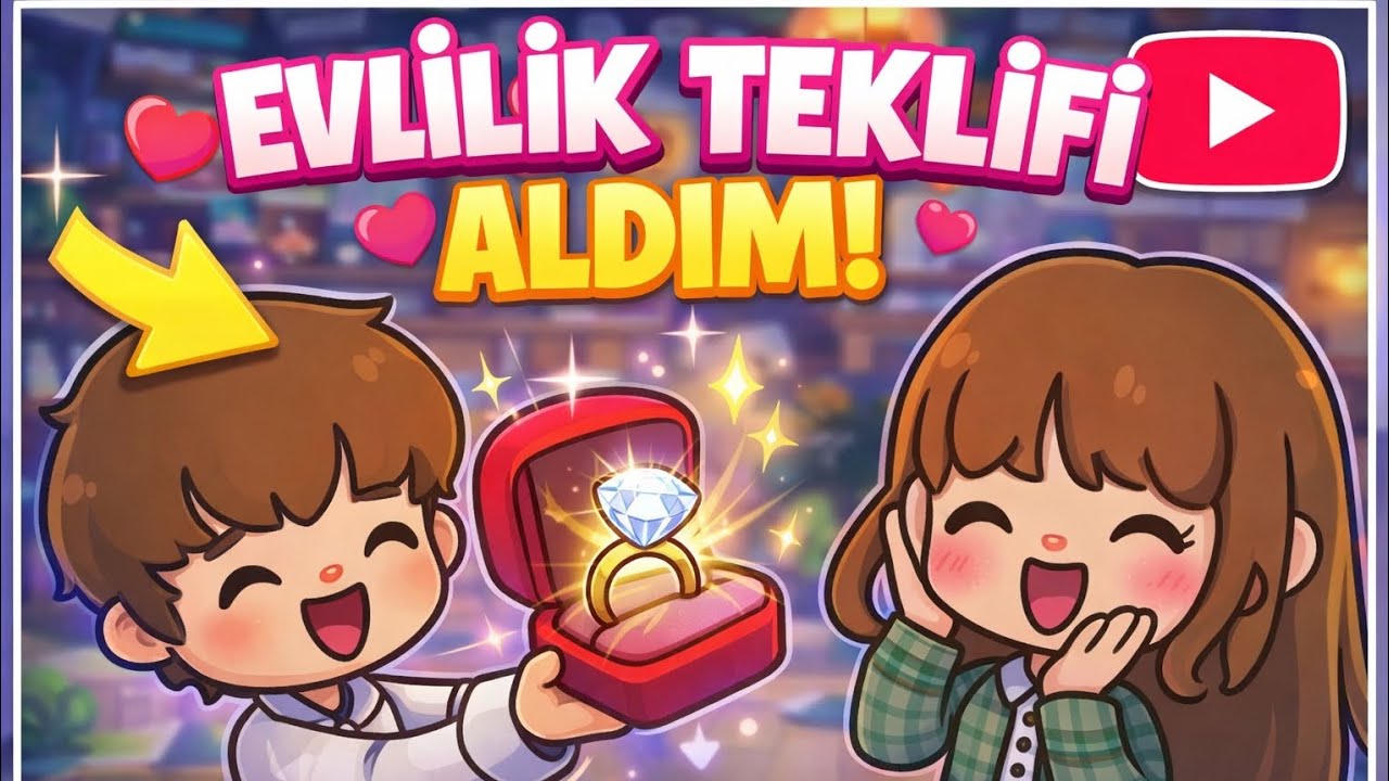 Evlilik teklifi aldım video için çok emek harcadım kanalıma abone olup like atmayı unutmayın