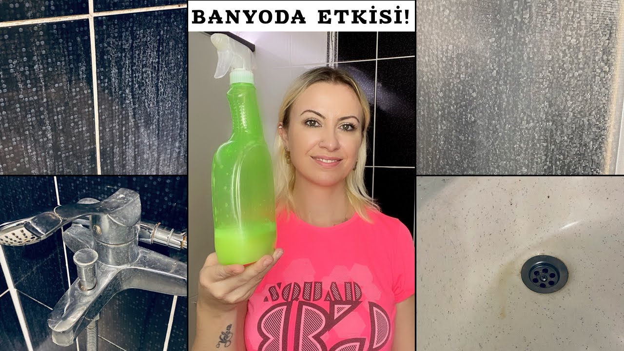 Mutfakta Yağları Çıkaran Karışım, Banyoda Bakın Neler Yaptı🤗
