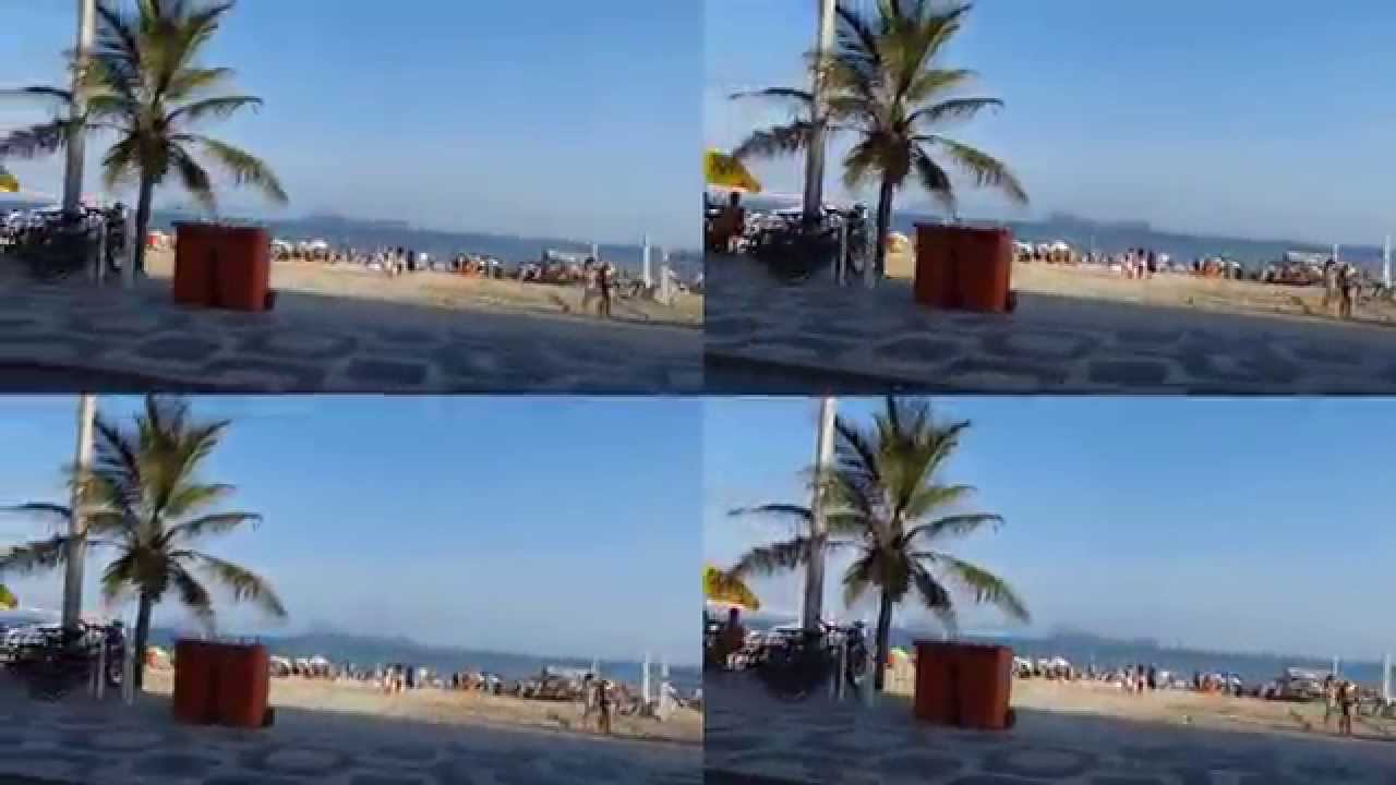 Copacabana beach drive by