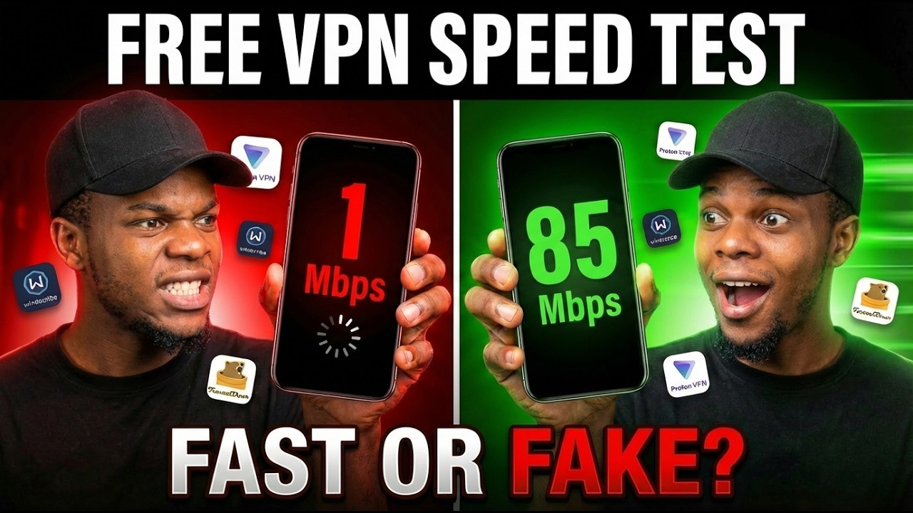 I Tested 3 Free VPNs — Here’s the Fastest (Real Speed Test) 