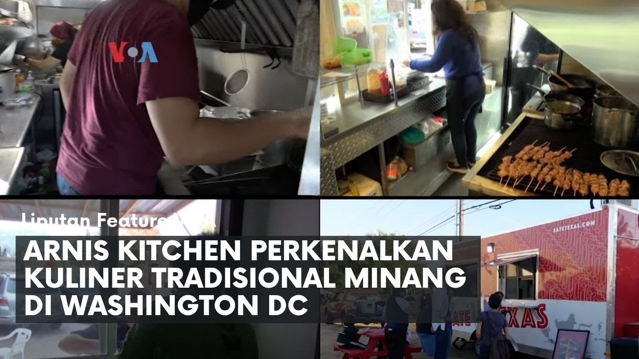 Arnis Kitchen Perkenalkan Kuliner Tradisional Minang di Washington DC