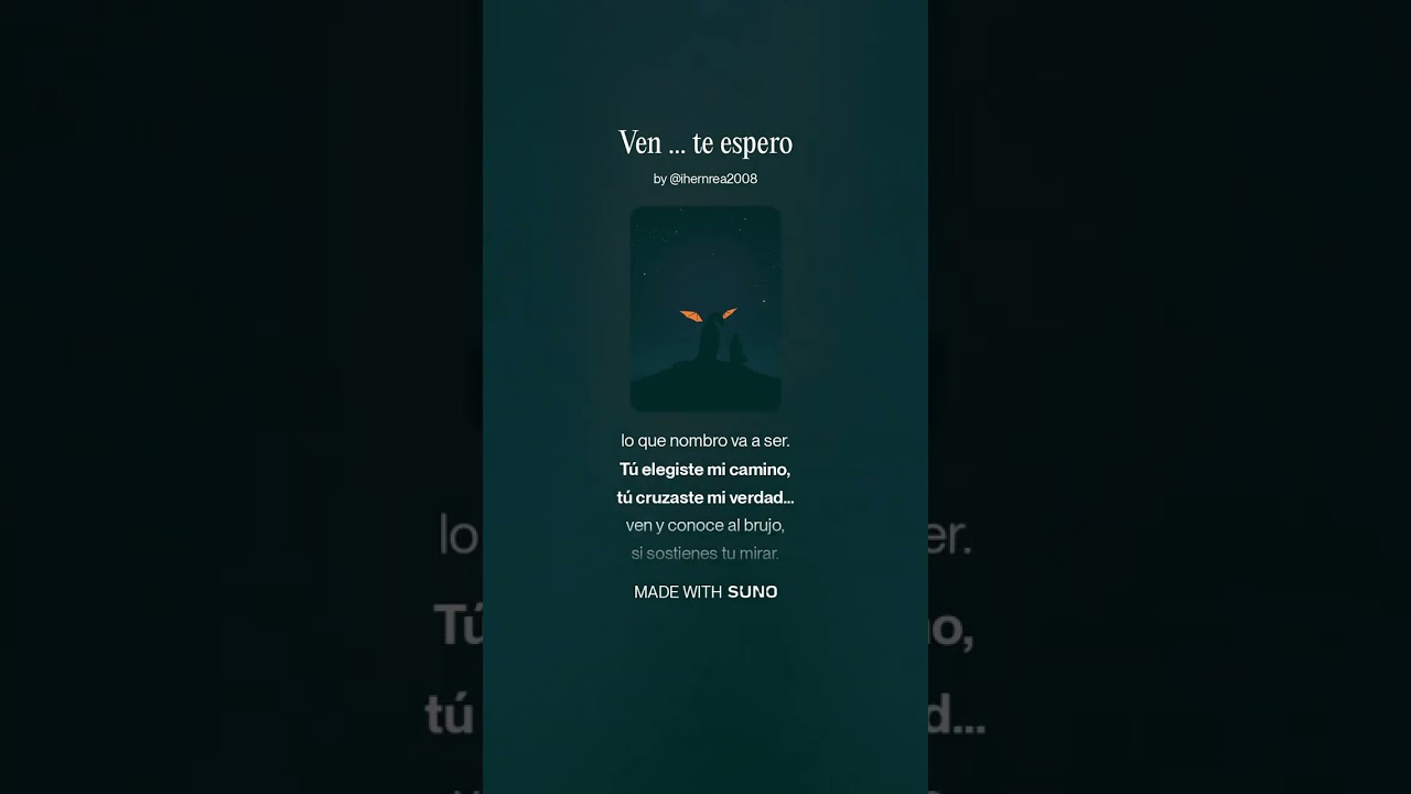 Ven     te espero