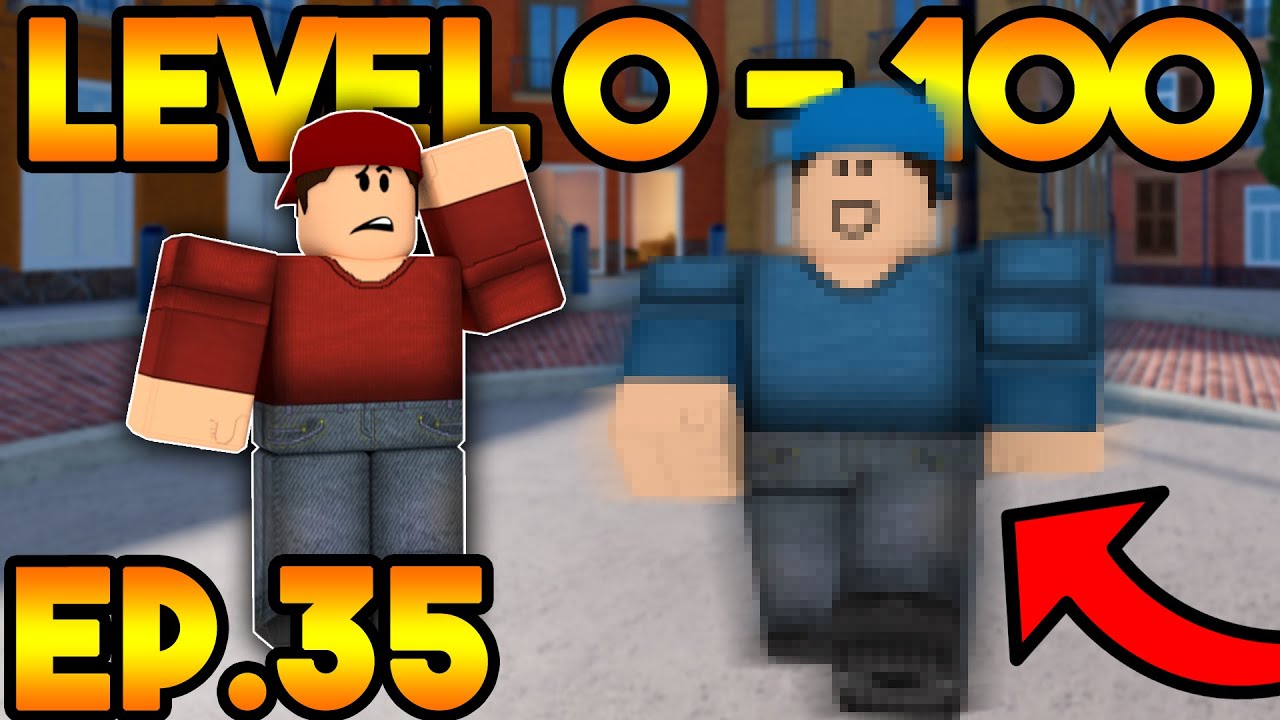 LEVEL 0 TO 100 IN ARSENAL! (LAGGY PLAYER) - EP.35 (ROBLOX)