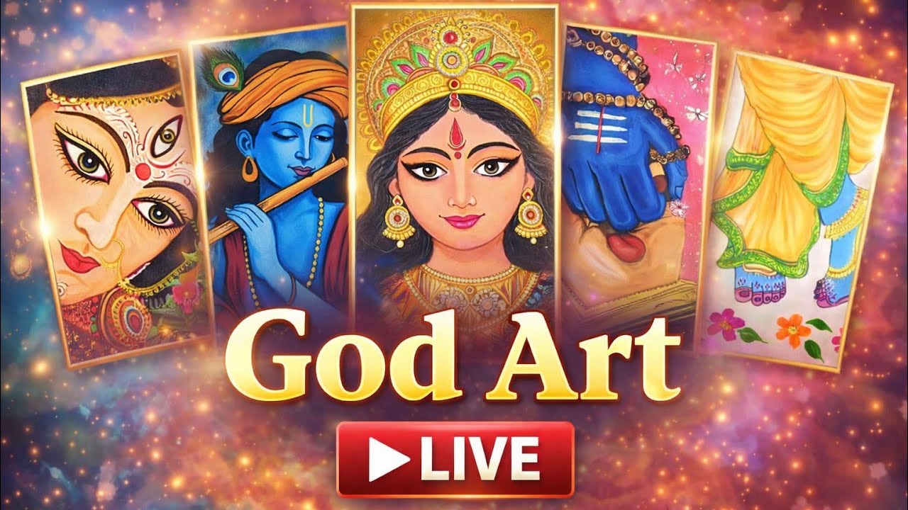 Artistic Vibes  is live! God Art 🙏❤️✨