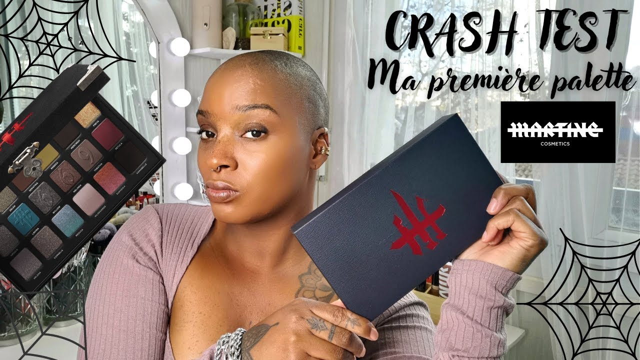 MAKEUP : Je teste ma PREMI&Egrave;RE  palette MARTINE COSMETICS : 669... Sur peau noire, &ccedil;a donne quoi ?! 🤔