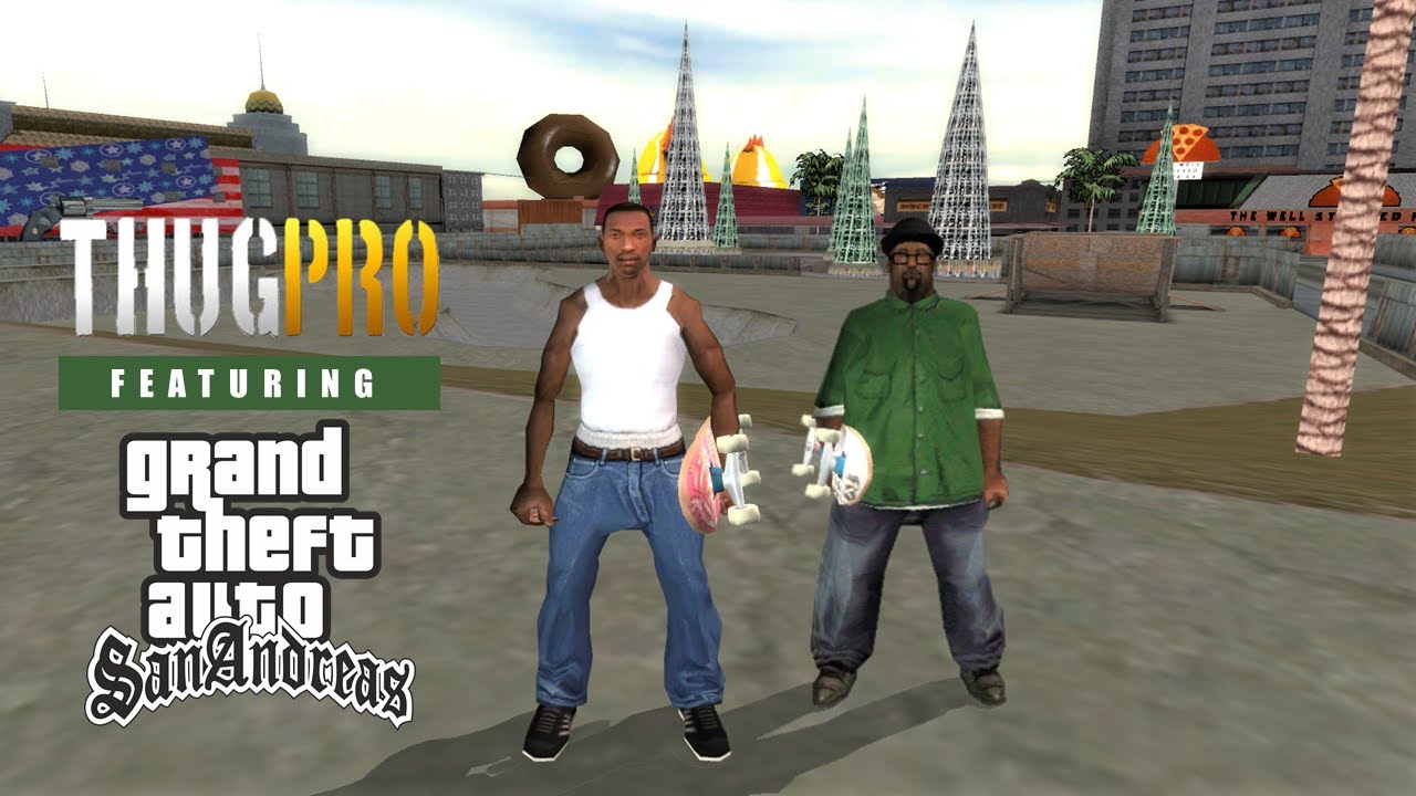 THUG Pro: Los Santos Skatepark from GTA San Andreas