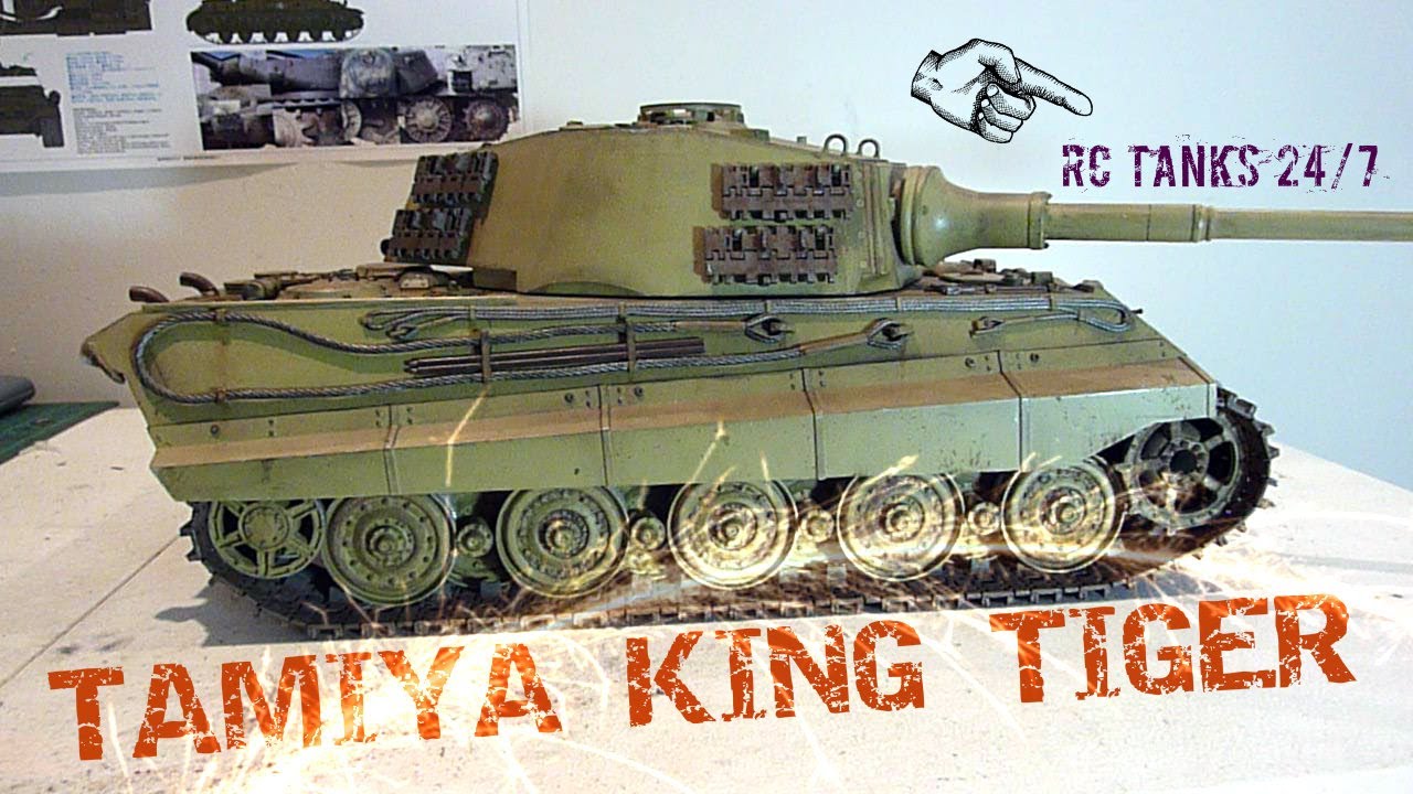 Tamiya King Tiger 1/16 RC Tank