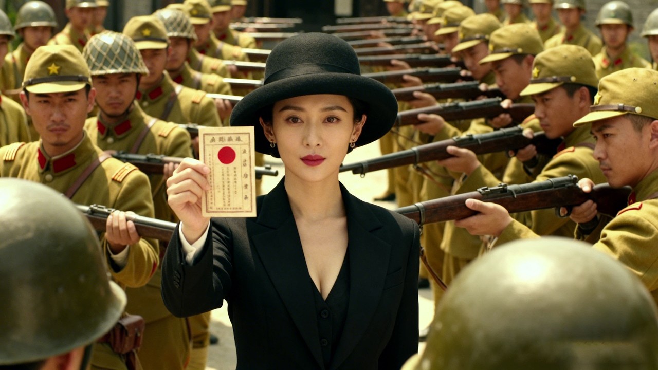 美女女扮男裝，騙過所有人潛入日軍軍營，下一秒怒減800日軍！#抗日