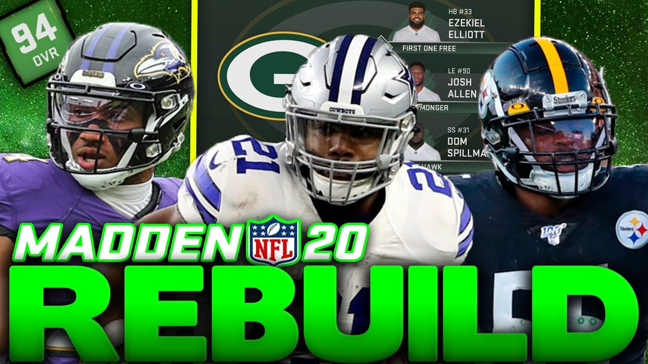 Rebuilding The Perfect Fantasy Draft Team! Madden 20 Rebuild!