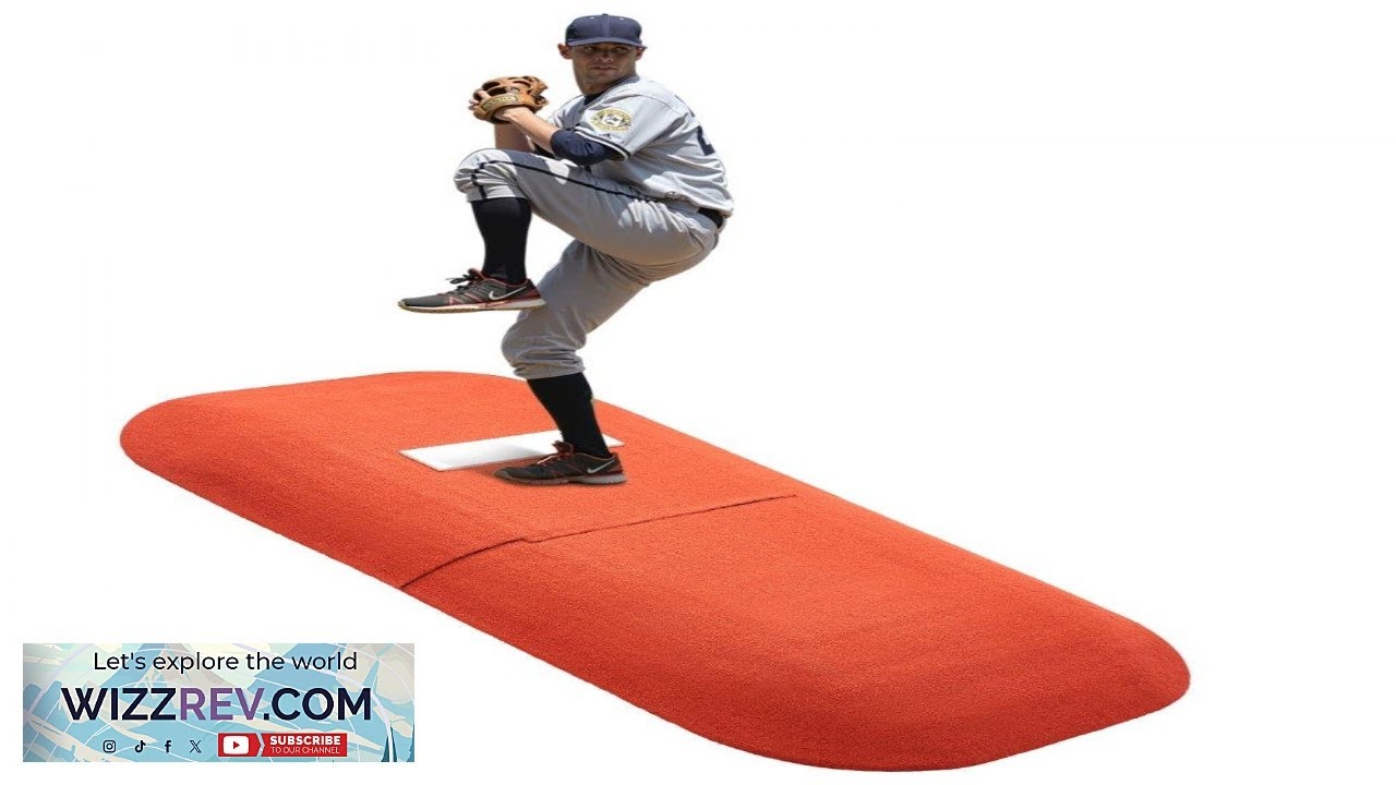VEVOR Baseball Portable Pitching Mound  107x60 in PP Grass