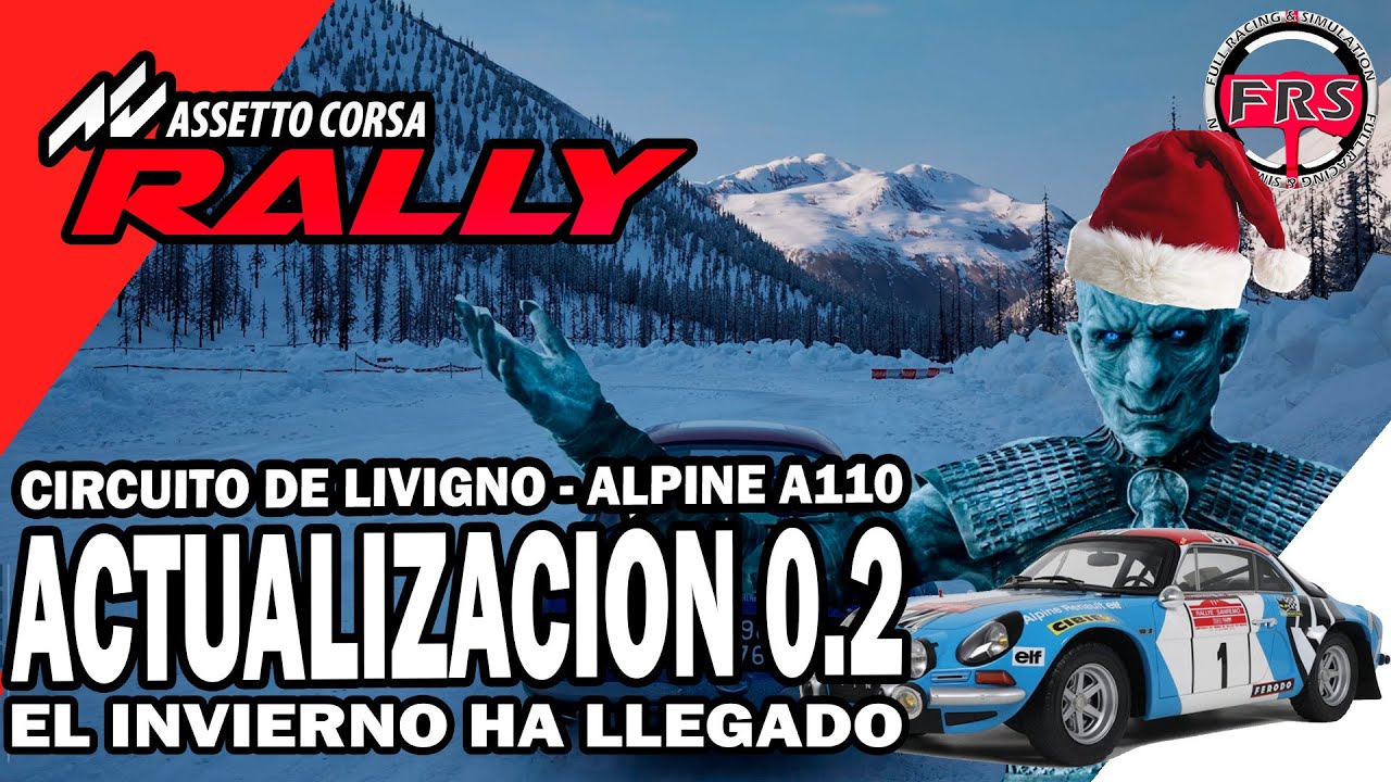 Winter has arrived in Assetto Corsa Rally with Update 0.2