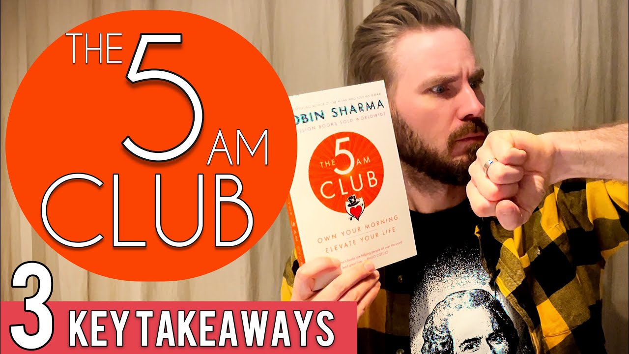 3 Key Lessons from The 5 AM Club | Book Review & Summary