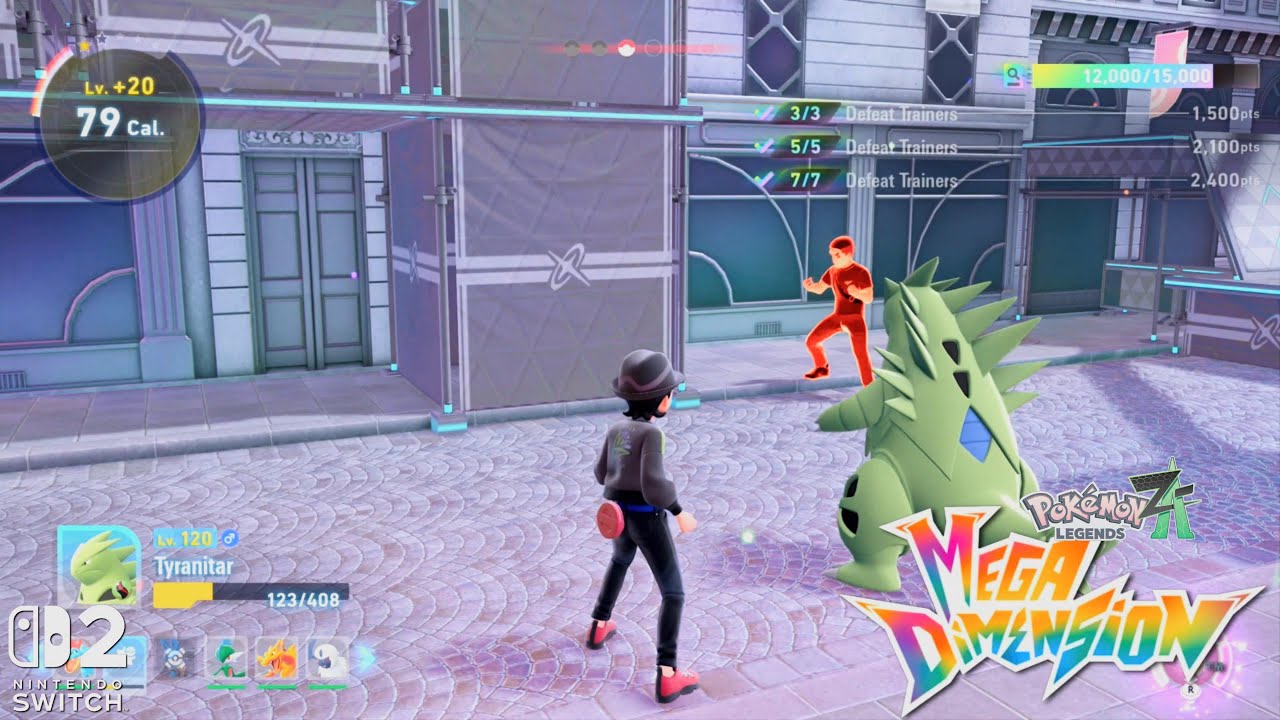 Pok&eacute;mon Legends Z-A Dimension: Hyperspace Battle Zone Lv.120 & Battle Red Glow NPC Trainer