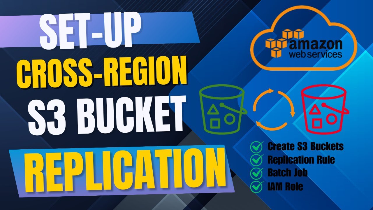 🌎 AWS S3 Cross-Region Replication Tutorial | Hands-On Step-by-Step Setup for Disaster Recovery