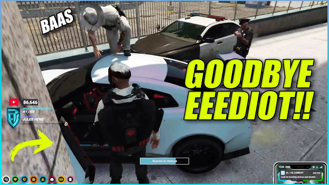 Baas Is Pissed After Randy Saved VINNY From Going In For The 9's | NoPixel RP | GTA | CG