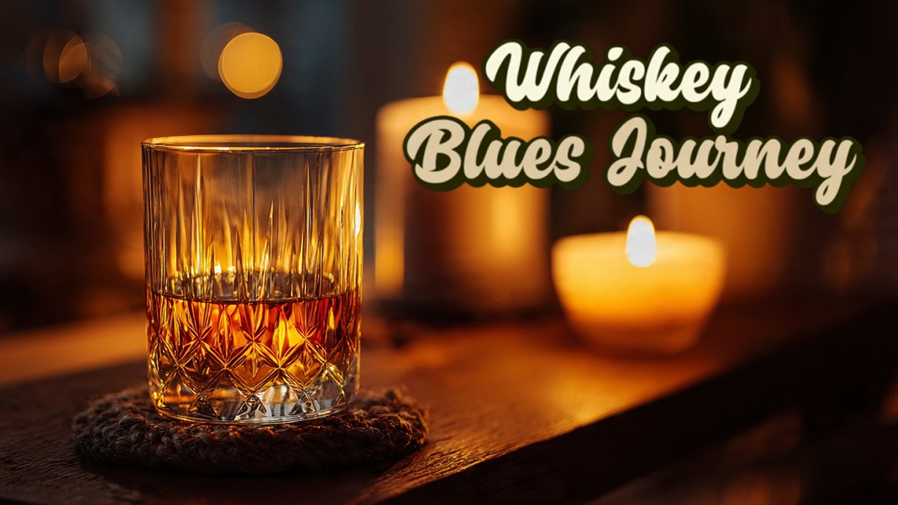 Classic Whiskey Blues | Elegant Slow Blues & Soulful Guitar for Late Night Chill | Relaxation Music
