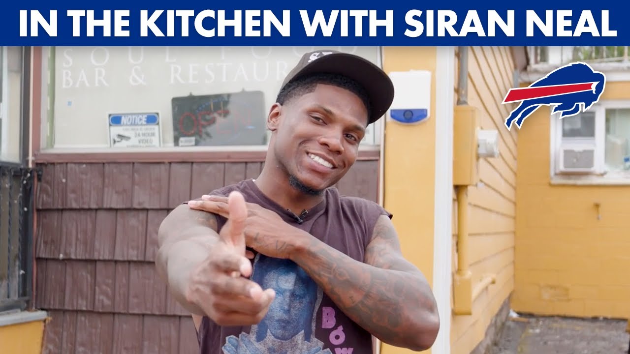 In the Kitchen with Siran Neal at Park Vue | Cornerback Cooks Soul Food w/ Teammates | Buffalo Bills