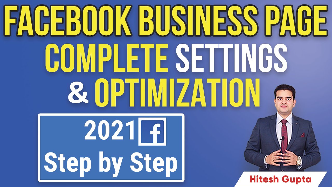 Facebook Business Page Settings 2021 | Facebook Business Page Optimization 2021 | Facebook Page SEO