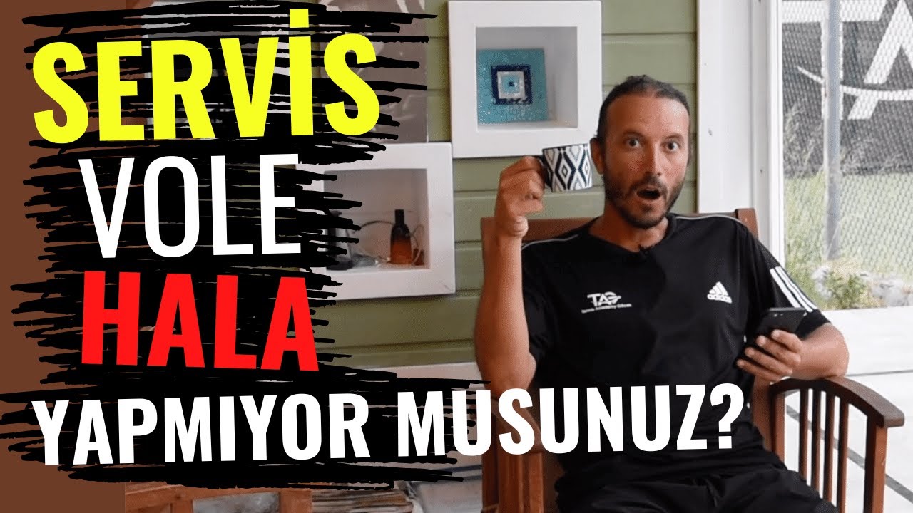 Teniste SERVİS VOLE Nasıl Yapılır? - SERVE and VOLLEY in TENNIS