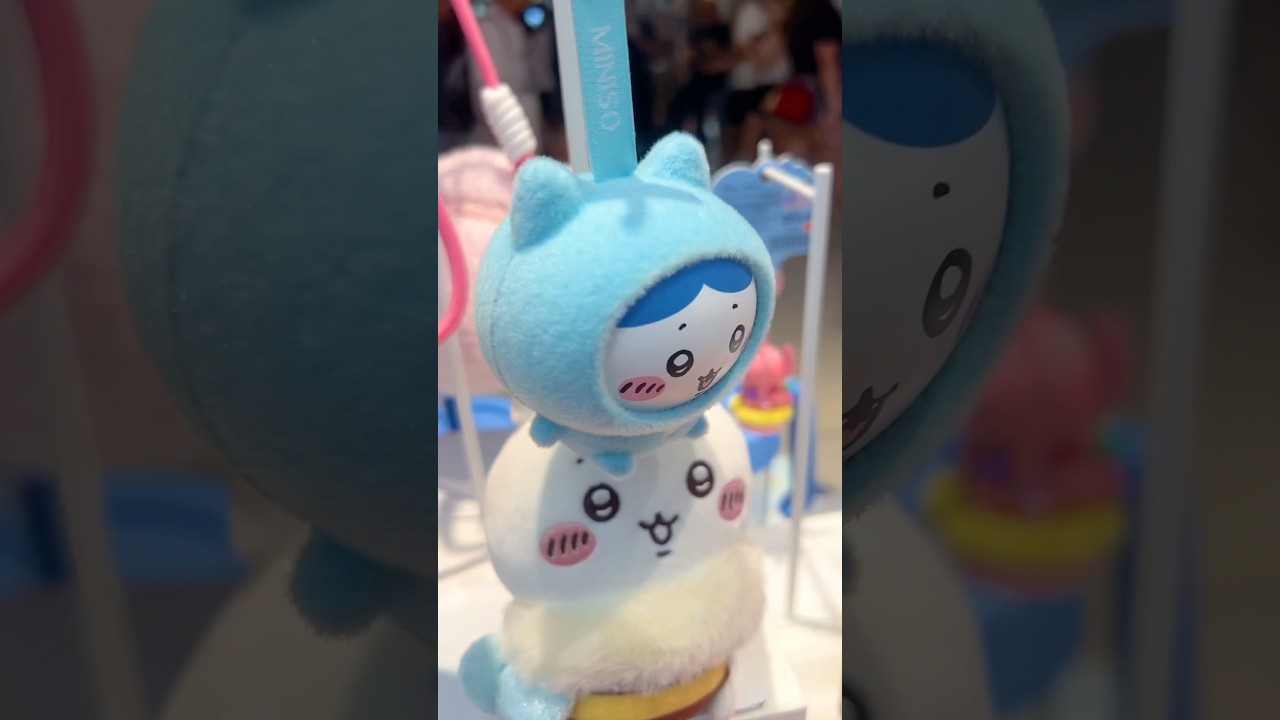 Miniso Chiikawa Face Changing Figure #miniso #hachiware #chiikawa