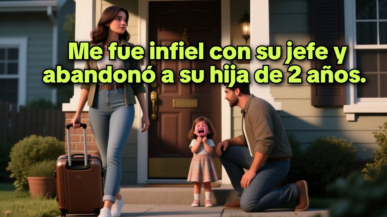 Me fue infiel con su jefe y abandonó a mí y a mi hija de 2 años 😭 reflexión 