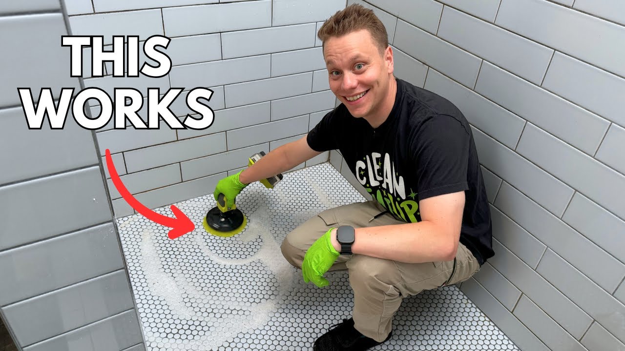The Best Way To Clean Your Tile & Grout Shower