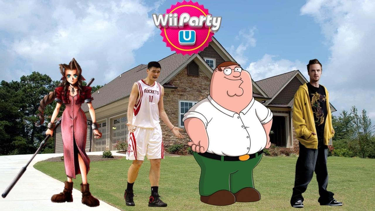 Wii Party U - Mii Fashion Plaza - Aerith Vs Yao Vs Peter Vs Jesse (Ep. 20)