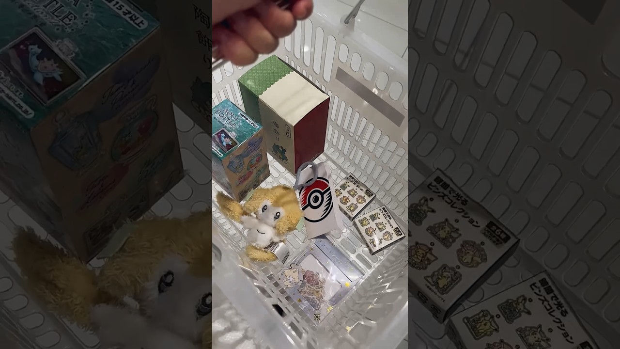 Pok&eacute;mon Center Singapore Mini Tour: New items & happy buys! Opening in my next vid ✨